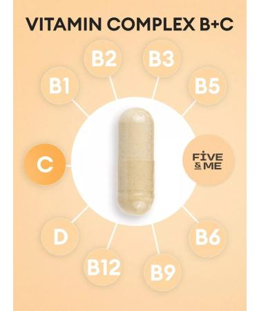 FIVE&ME A complex of vitamins of group B+s - Buy Online on GoSupps.com