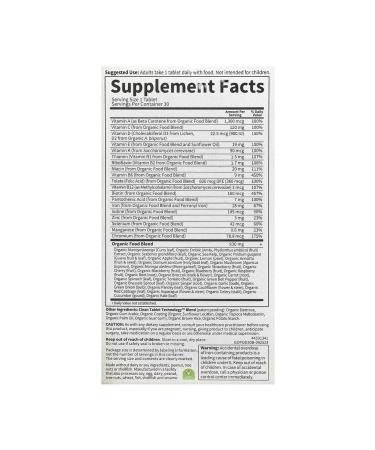 Garden of Life Prenatal multivitamins for pregnant women 30 tablets - Buy Online on GoSupps.com