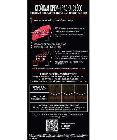 Syoss Persistent hair dye 3-8 dark chocolate 115 ml - Buy Online on GoSupps.com