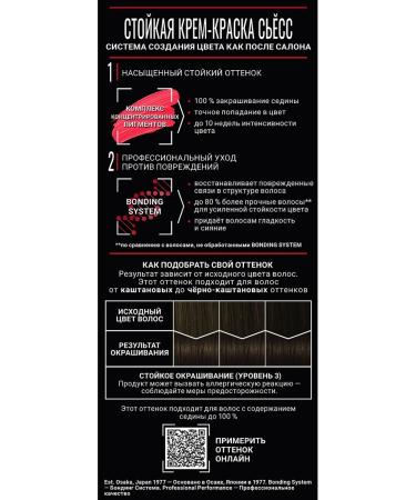 Syoss Persistent hair dye 3-1 dark brown 115 ml - Buy Online on GoSupps.com