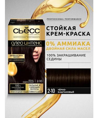 Syoss Cooked paint Oleo Intenses 2-10 black-brown 115 ml