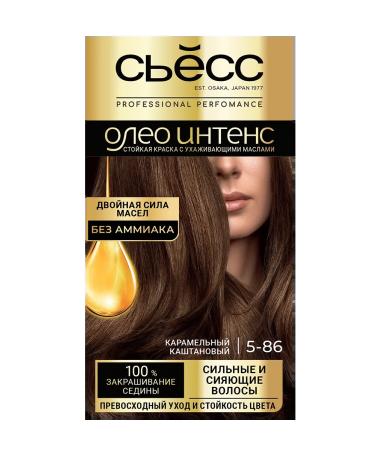 Syoss Cocking paint Oleo Intenses 5-86 caramel chestnut 115 ml - Buy Online on GoSupps.com