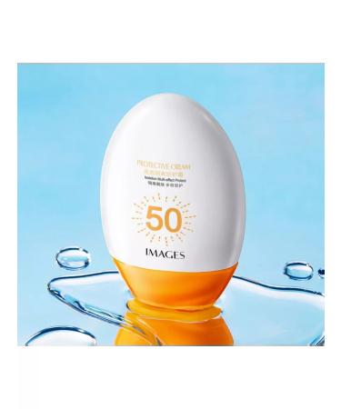 IMAGES Sunny cream with hyaluronic acid for the face SPF 50+ - Buy Online on GoSupps.com