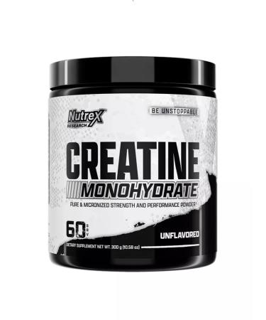 Nutrex Creatine Monohydrate 100% Creatine MonohyDrate 300 g - Buy Online on GoSupps.com