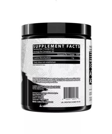 Nutrex Creatine Monohydrate 100% Creatine MonohyDrate 300 g - Buy Online on GoSupps.com