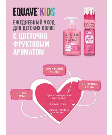 Revlon Professional 2-phase air conditioning for children Equave Princess 200ml - Buy Online on GoSupps.com