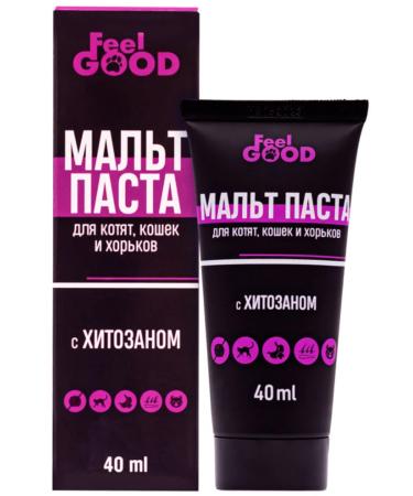 FeelGood Malt paste for the output of cats of cats and ferrets 40 ml - Buy Online on GoSupps.com