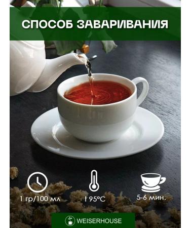 WeiserHouse Green tea "King of the jungle" 100 grams - Buy Online on GoSupps.com