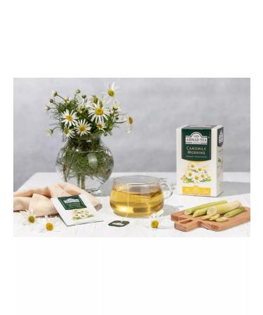 Ahmad Tea Tea of herbal Ahmad Camomile Morning chamomile 3pcs 20 Pack - Buy Online on GoSupps.com