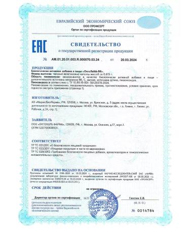 OCTOHERB PHARMA LLC Octolife B6 dietary supplement to improve the functions of the brain 120 pcs - Buy Online on GoSupps.com