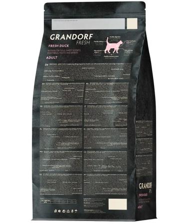 Grandorf Cat food dry Fresh duck Batate 0.4 kg - Buy Online on GoSupps.com