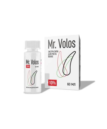 Mr Volos Hair and beard growth 10% 1 bottle - Buy Online on GoSupps.com