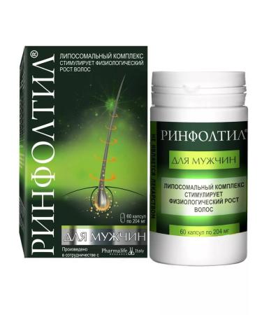 VectorMedica JSC Rinfoltil for men N60 caps 204 mg flak