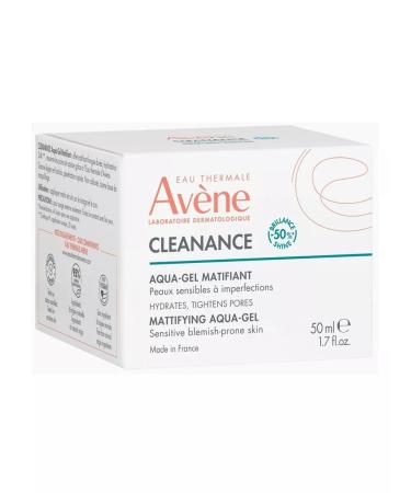 AVENE Cleanance matting Aqua Cream-Gel Facial 50ml - Buy Online on GoSupps.com