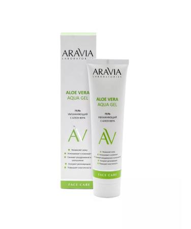 ARAVIA Moisturizing gel from Aloe Vera Aloe Vera Aqua Gel 100 ml - Buy Online on GoSupps.com