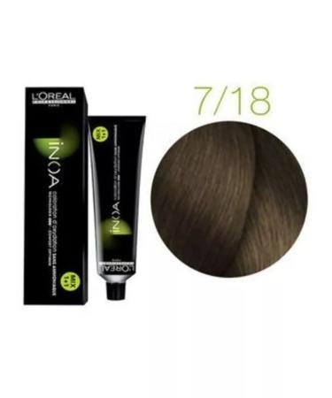 L'OREAL Inoa hair dye 7.18 60ml