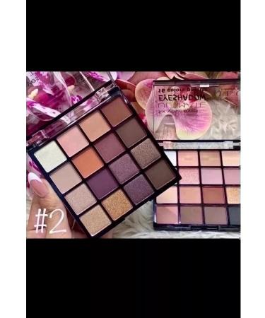 Romantic world Eye of eye palette matte nude #02