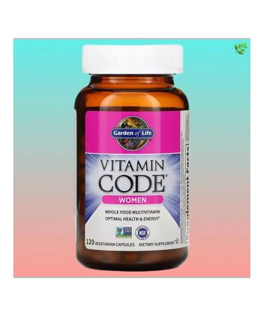 Garden of Life Vitamin Code multivitamins from whole products for women - Buy Online on GoSupps.com