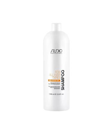 Kapous Professional Shampoo for all types of hair of wheat protein 1000 ml - Buy Online on GoSupps.com