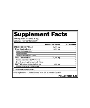 Mutant Creakong Creatine 249 - Buy Online on GoSupps.com