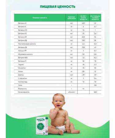 GOATTINY Dairy mixture 3 on goat milk 12+ month. 400 g - Buy Online on GoSupps.com