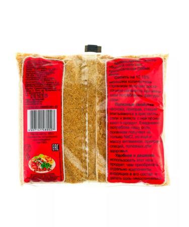 Adyghe salt Salt Adyghe Bzedug red 450 g 5pcs - Buy Online on GoSupps.com