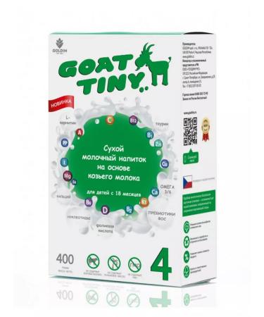 GOATTINY Dairy mixture 4 on goat milk 18+ month. 400 g