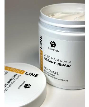 ADRICOCO Lipid mask Renovator for hair with a complex of oils - Buy Online on GoSupps.com