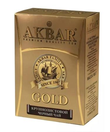 Tea black Akbar Gold Bolsolistova 8 pcs 250 g - Buy Online on GoSupps.com