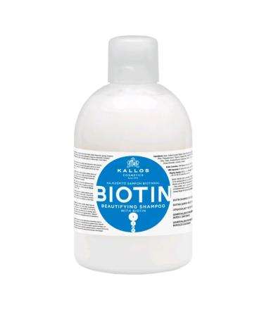 Kallos Biotin shampoo with biotin to improve hair growth 1000 ml