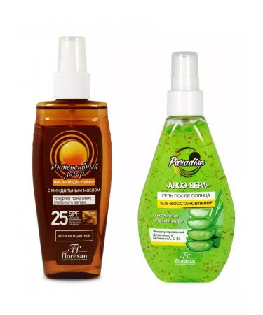 Floresan Zagara activator SPF25 + gel after the sun
