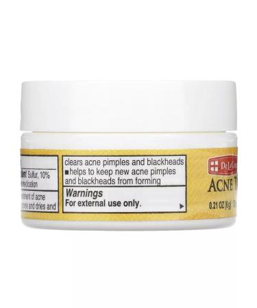 de la cruz 10% sulfur ointment - treatment of cystic acne - Buy Online on GoSupps.com