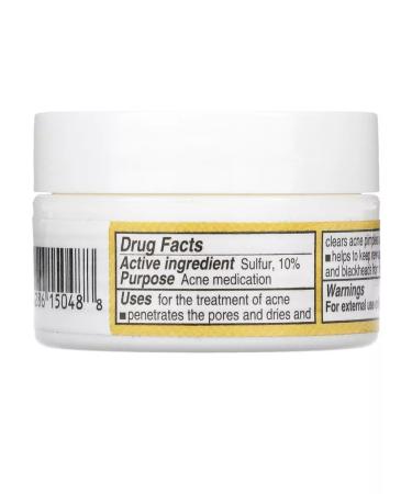 de la cruz 10% sulfur ointment - treatment of cystic acne - Buy Online on GoSupps.com