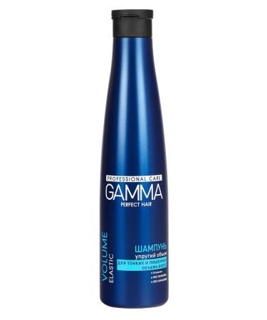 Gamma Hair shampoo elastic volume 350 ml 2 pcs - Buy Online on GoSupps.com