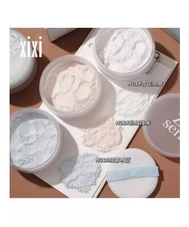 XIXI Bruttery powder with a sponge Zero Sense for the face tone 01 - Buy Online on GoSupps.com