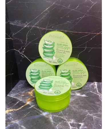 Luxury cosmetics Face gel body with aloe vera multifunctional