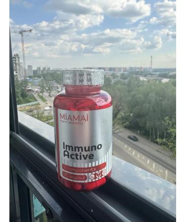 miamai Immunity Act 90 Capsules Immuno Active - Buy Online on GoSupps.com
