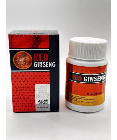Red Ginseng Capsules for gaining weight and energy sportpit - Buy Online on GoSupps.com