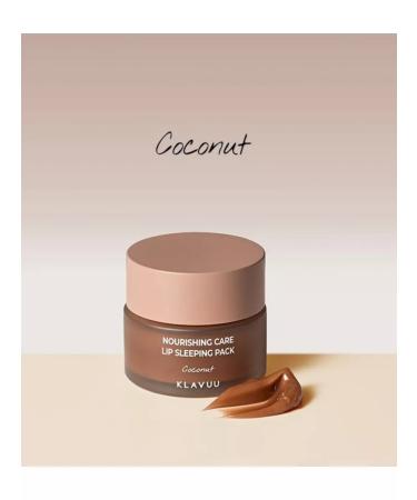 KLAVUU Night Mask for the Care Lip Sleeping Pack Coconut 20 gr. - Buy Online on GoSupps.com