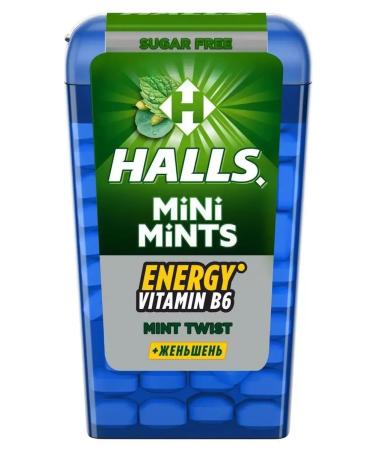 Halls Confles Mini Mints Mint Mint-Mendol 12.5g (12pcs) - Buy Online on GoSupps.com
