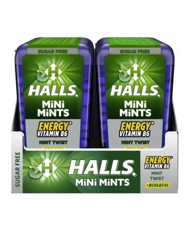 Halls Confles Mini Mints Mint Mint-Mendol 12.5g (12pcs) - Buy Online on GoSupps.com