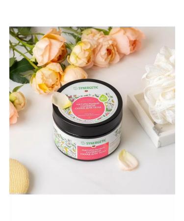 SYNERGETIC Anti -cellulite body scrub patchouli and bergamot aroma - Buy Online on GoSupps.com