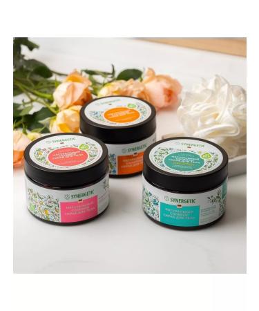 SYNERGETIC Anti -cellulite body scrub patchouli and bergamot aroma - Buy Online on GoSupps.com