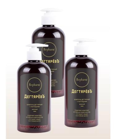Repharm Degtyarev shampoo female 500 ml 3 pcs - Buy Online on GoSupps.com