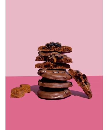 Snaq Fabriq Protein cookies in chocolate without sugar 10pcs x 45 g - Buy Online on GoSupps.com