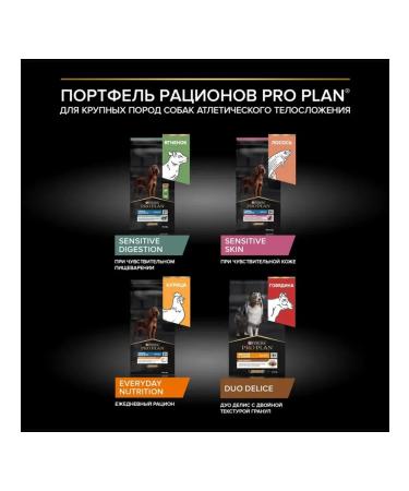 PRO PLAN Dry food Sensitive Digestic Large Dogs lambs 3 kg 2pcs - Buy Online on GoSupps.com