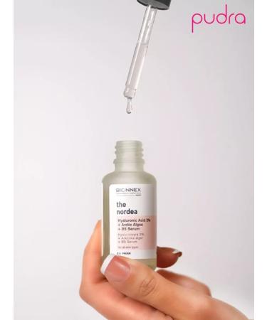 Bionnex The Nordea moisturizing serum with hyaluronic acid 2% - Buy Online on GoSupps.com