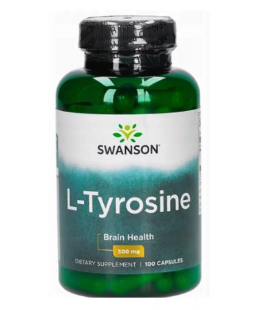 Swanson L tyrosine for weight loss reduction of weight capsule vitamins - Buy Online on GoSupps.com