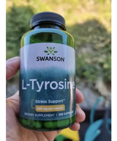Swanson L tyrosine for weight loss reduction of weight capsule vitamins - Buy Online on GoSupps.com
