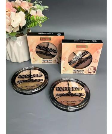 Contouring palette for makeup Corrector